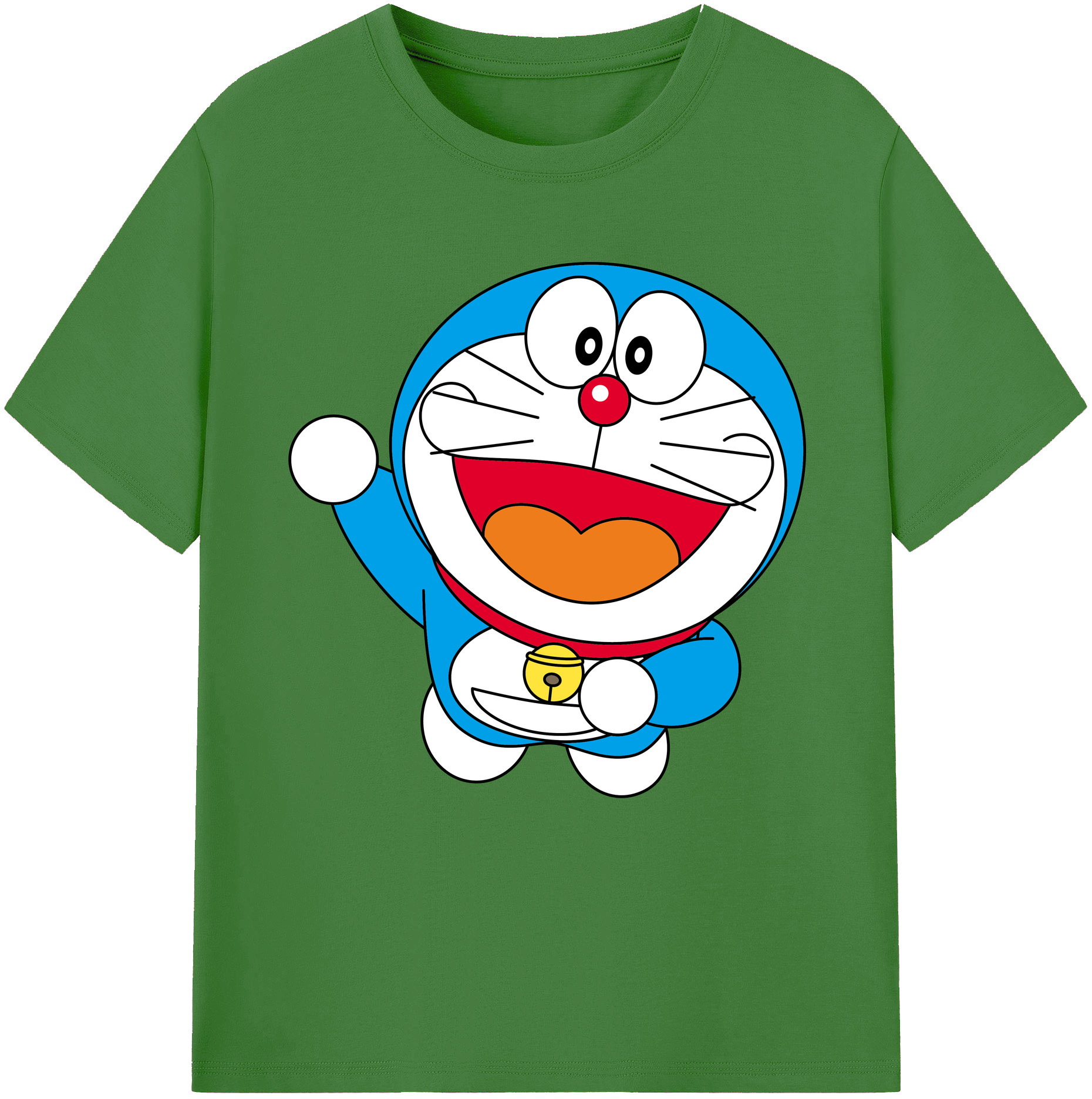（画像用） ドラえもん Doraemon レディースカジュアルプリントTシャツ（綿100％）